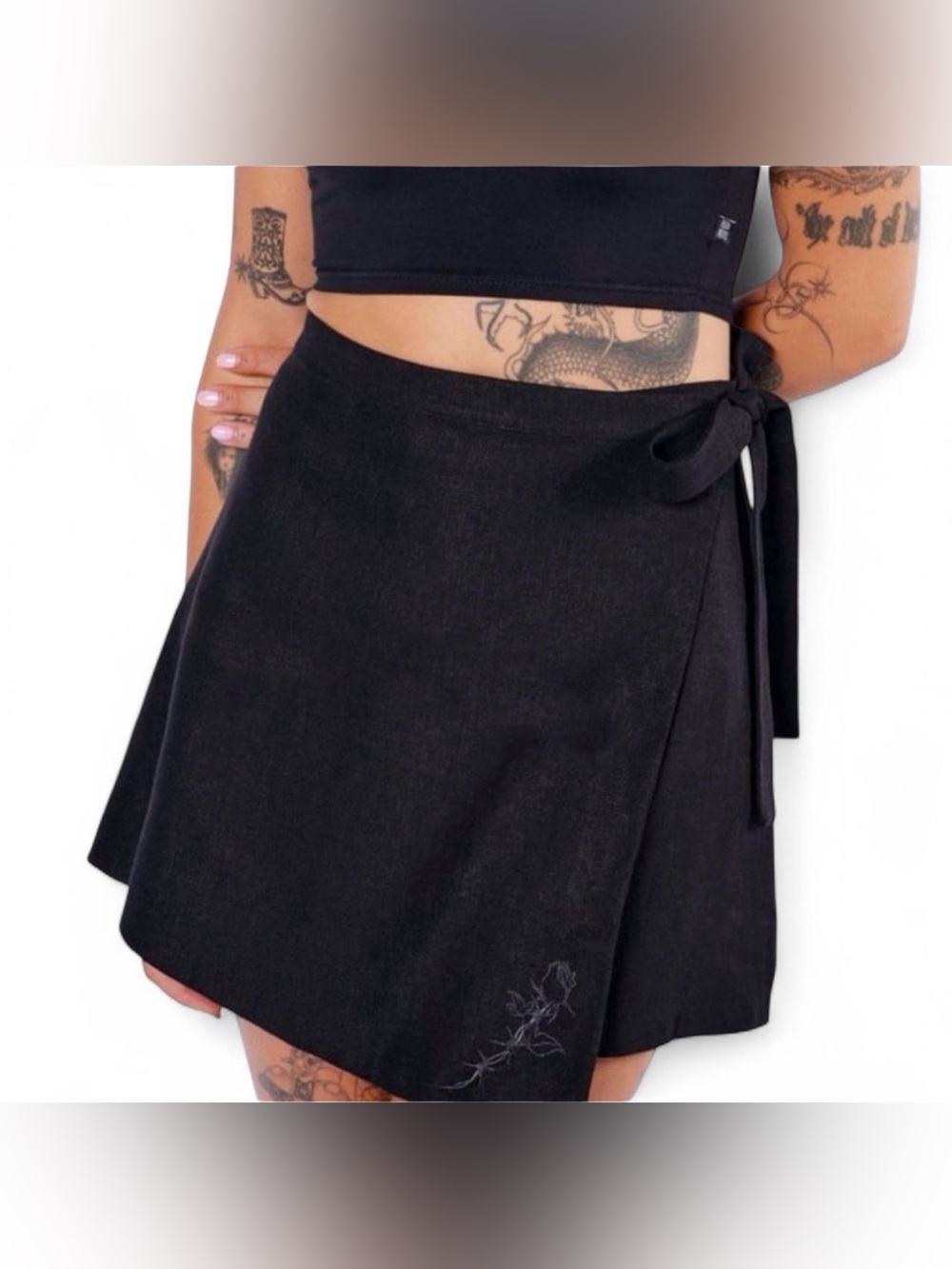 Mary Wyatt London skort with Side Tie